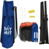 image:imageJOOLA HIT MIT Adjustable Height Portable Badminton Net Set  Competition Multi Sport Indoor or Outdoor Net for Playing Pickleball Kids Volleyball Soccer Tennis Lawn Tennis  Easy and Fast AssemblyBlue
