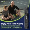 image:imageSport Squad 10 HalfCourt Pickleball Net  Easy amp Quick Setup  Portable Pickleball Net For Dink amp Singles Practice  Durable WeatherResistant Frame for Indoor amp Outdoor Play  Storage Bag Included