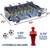 image:imageSport Squad Foosball Table  Soccer Table  Wood Foosball Table for Kids amp Adults  Bar Game Table Game Room for Home  Easy Assembly Built Tough for High Volume PlayOriginal