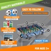 image:imageSport Squad Foosball Table  Soccer Table  Wood Foosball Table for Kids amp Adults  Bar Game Table Game Room for Home  Easy Assembly Built Tough for High Volume PlayOriginal