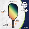 image:imageSport Squad Pickleball Paddles Set of 2 and Single Paddles  Lightweight Durable amp HighPerformance Playability  Enhanced Grip amp Power  USA TeamDeveloped Rackets Sets amp Accessories for All LevelsSingle  Control Paddle  Rainbow
