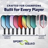 image:imageSport Squad Pickleball Paddles Set of 2 and Single Paddles  Lightweight Durable amp HighPerformance Playability  Enhanced Grip amp Power  USA TeamDeveloped Rackets Sets amp Accessories for All Levels2 Player Set  Blue  No Bag