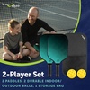 image:imageSport Squad Pickleball Paddles Set of 2 and Single Paddles  Lightweight Durable amp HighPerformance Playability  Enhanced Grip amp Power  USA TeamDeveloped Rackets Sets amp Accessories for All Levels2 Player Set  Green  Bag