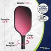 image:imageSport Squad Pickleball Paddles Set of 2 and Single Paddles  Lightweight Durable amp HighPerformance Playability  Enhanced Grip amp Power  USA TeamDeveloped Rackets Sets amp Accessories for All LevelsSingle  Control Paddle  Pink Black Dots
