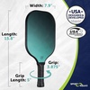 image:imageSport Squad Pickleball Paddles Set of 2 and Single Paddles  Lightweight Durable amp HighPerformance Playability  Enhanced Grip amp Power  USA TeamDeveloped Rackets Sets amp Accessories for All Levels2 Player Set  Green  Bag