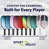 image:imageSport Squad Pickleball Paddles Set of 2 and Single Paddles  Lightweight Durable amp HighPerformance Playability  Enhanced Grip amp Power  USA TeamDeveloped Rackets Sets amp Accessories for All Levels2 Player Set  Blue  Bag