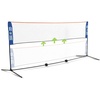 image:imageJOOLA HIT MIT Adjustable Height Portable Badminton Net Set  Competition Multi Sport Indoor or Outdoor Net for Playing Pickleball Kids Volleyball Soccer Tennis Lawn Tennis  Easy and Fast AssemblyMulti