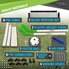 image:imageSport Squad Mini 2in1 Dual Sport Training Soccer and Hockey Goal Net Set  One 3 x 2 Training Hockey or Soccer Goal  Easy Assembly and Compact Storage  Great for Kids and Adults