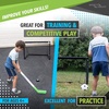 image:imageSport Squad Mini 2in1 Dual Sport Training Soccer and Hockey Goal Net Set  One 3 x 2 Training Hockey or Soccer Goal  Easy Assembly and Compact Storage  Great for Kids and Adults